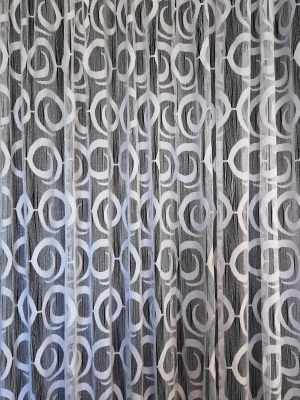 Fényáteresztő készfüggöny, fehér színű méretei: 240cm × 300cm