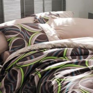 Pamut, szatén  ágyneműhuzat, „Afrodita Brenton“ méretei: 70cm×90cm (2db) + 140cm×200cm (2db)