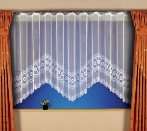 Jacquard, fényáteresztő készfüggöny „Lisa“ méretei: magasság 150cm × szélesség 400cm