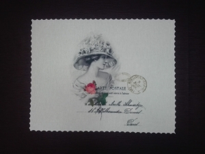Tányéralátét, 30 × 40cm „madam“