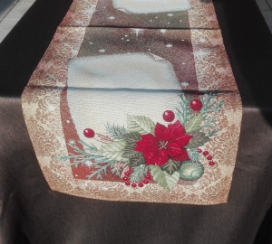 „Goblen“ dekor asztali futó: 42 x 140cm 