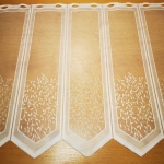 Záclona biela metrážová vitrážka „Dia“
