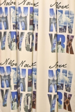 Hotový závěs pro děti „New york“ výška: 240cm šírka: 140cm + našitá tunelová páska 2ks závěsu