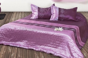 Pamut/poliészterből szőtt ágytakaró „Orchidea“ méretei: 210 × 240cm