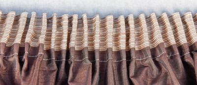 Záclona metrážová Organza „Krémová Liliana 02“
