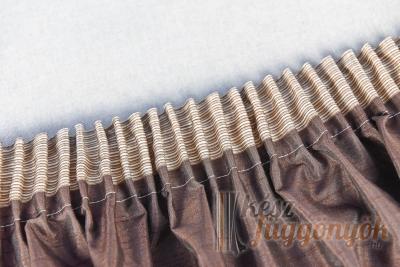 Ceruza ráncolású ráncoló szalag 5cm széles ( ráncol 1:2 )