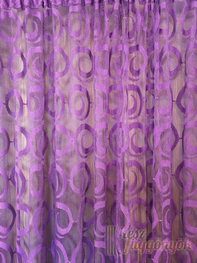 Fényáteresztő készfüggöny, lila színű méretei: 240cm × 300cm