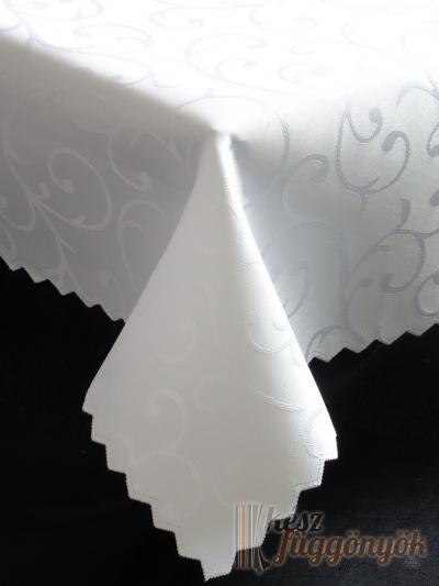 Dekor teflonos fehér astalterítő 80 x 80 cm