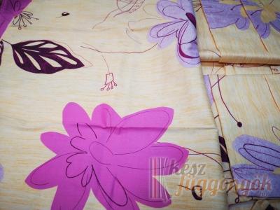 Pamut ágyneműhuzat, „Carte pink“ méretei: 70cm×90cm (2db) + 140cm×200cm (2db)