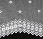 Jacquard, fényáteresztő készfüggöny „Nikita II.“ méretei: szélesség 210cm × magasság 140cm