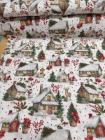 Vánoční látka v metráži: vzor "5"