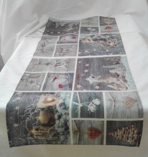 Vánoční ubrus rozmerů: 40 x 85 cm  material: bavlna