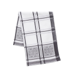 Sada kuchyňských ručníků šedo/bílá, balení obsahuje: 3ks rozměr: 50 x 70cm