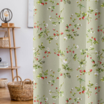 Záves metrážový „jahody“ šírka 160 cm