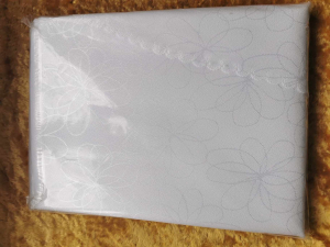 Teflonový obrus biely oválny: Ø 150 x 220 cm vzor 4