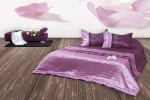 Přehoz bavlna / polyester „Orchidea“ rozměrů: 210 × 240cm
