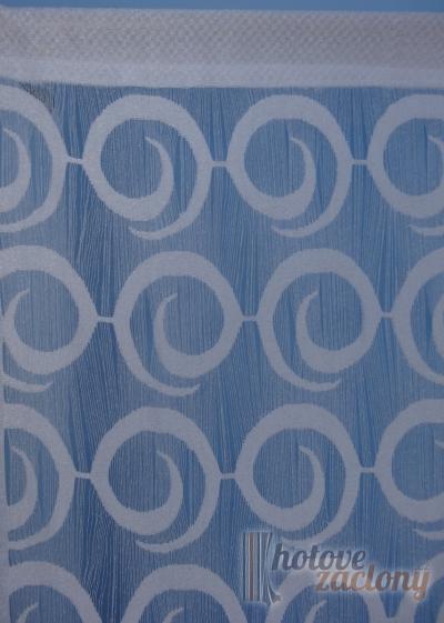 Hotová záclona kruhy 
