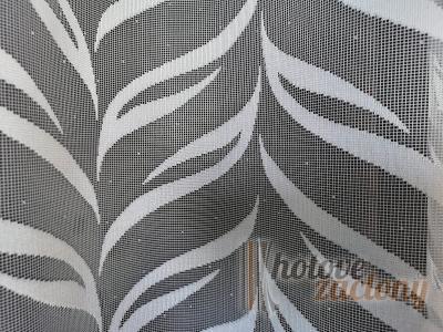 Hotová záclona bíla „Dorota“ žakarová rozmerů: 180cm × 500cm