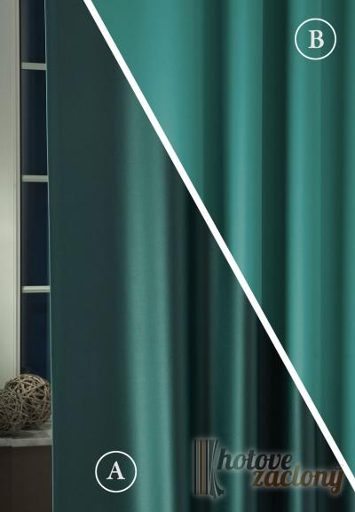 Závěs black-out metrážový tirkis-azúr 40 „Pierot“