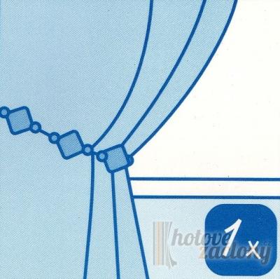 Dekorační šperk na záclonu 2