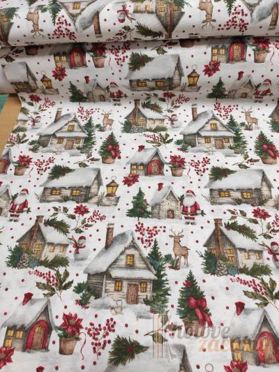 Vánoční látka v metráži: vzor "5"