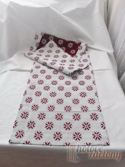 Vánoční ubrus rozmerů: 35 x 130 cm  material: bavlna