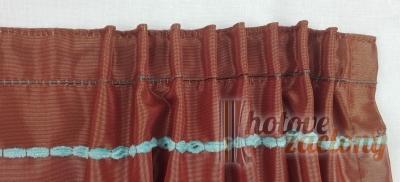 Závěs zatemňujíci metrážový hnědý 