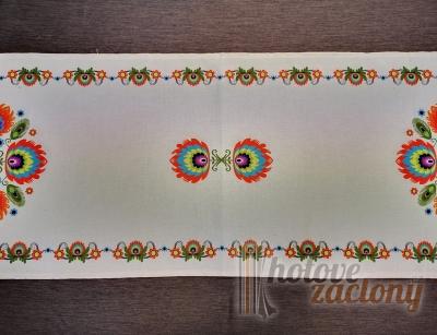 Dekorační běhoun: 40 x 140cm lenový