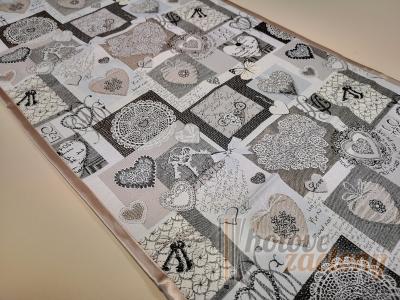 Běhoun rozměrů: 40 × 120cm 