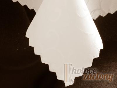 Dekorační teflónový krémový ubrus rozměrů: 40 x 90cm 