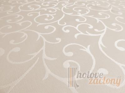 Dekorační teflónový krémový ubrus rozměrů: 40 x 90cm 