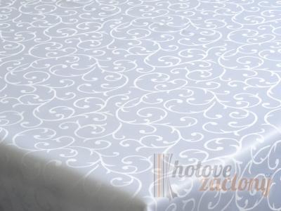 Dekorační teflónový bílí ubrus rozmerů: 80 x 80 cm