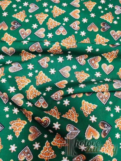 Ubrus metráž PES/BA „Vánoce 5“