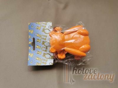 Dekorační žabka bareva: terakota. Vhodné do detského pokojíčku. POSLEDNÍ KUSY!