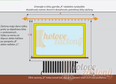 Záclona bíla metrážová Žakár „Malvína 3“