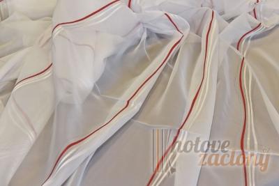 Metrážová voálová záclona „Líza“ – elegantní řešení na míru