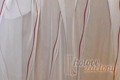 Metrážová voálová záclona „Líza“ – elegantní řešení na míru