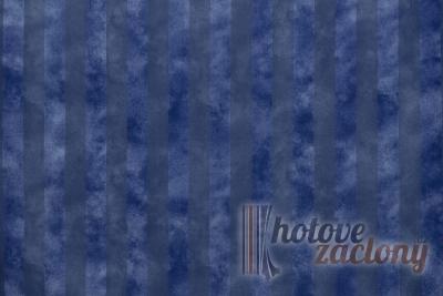Závěs lehký-dekorační mertážový „Gabo“ - barva tmavo modrá