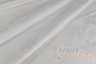 Damaškové bíle ložní povlečení rozmerů: 70cm×90cm 1ks + 140cm×200cm 1ks