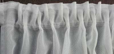 Záclona metrážová Organza „Antracit Liliana 44.6“