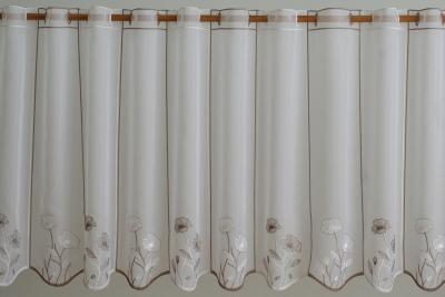 Záclona farebná metrážová krajková vitrážka „V/2935“