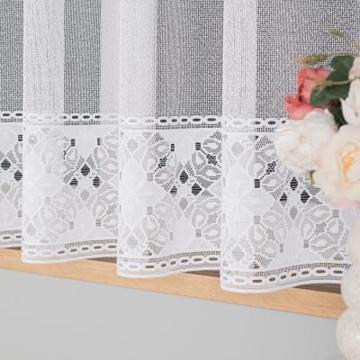 Hotová biela záclona žakár