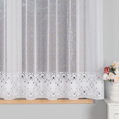 Hotová biela záclona žakár