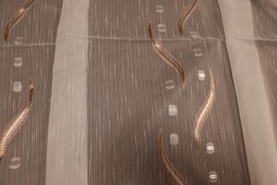 Záclona metrážová biely voál 