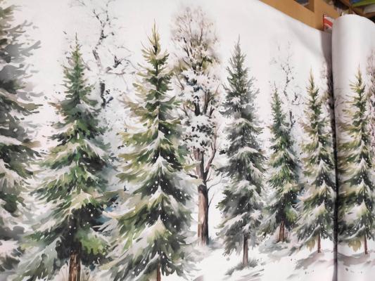 Látka v metráži dizajn: drobné ružičky