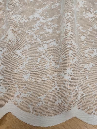 Záclona metrážová Žakár „Agáta“ rovný spodok bez olovka