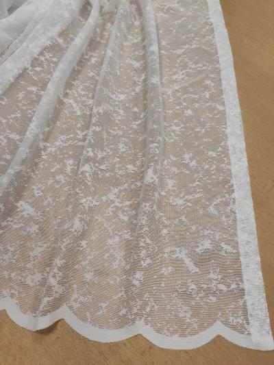 Záclona metrážová Žakár „Agáta“ rovný spodok bez olovka