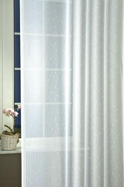 Záclona biela metrážová voál
