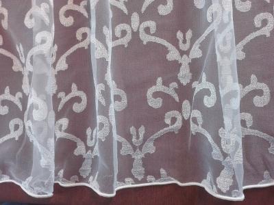 Záclona biela organza metrážová