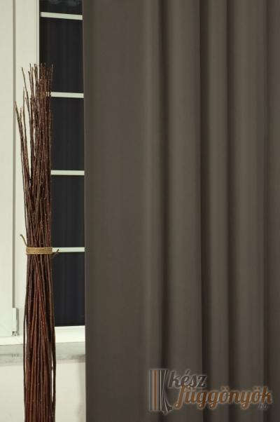 Black-out sötétítő függöny, méterárú, „Uni prima“ antracit 46